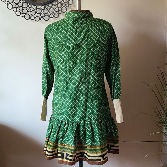 Unique Mini Dress with Button Cuffs S - Picture 6 of 6